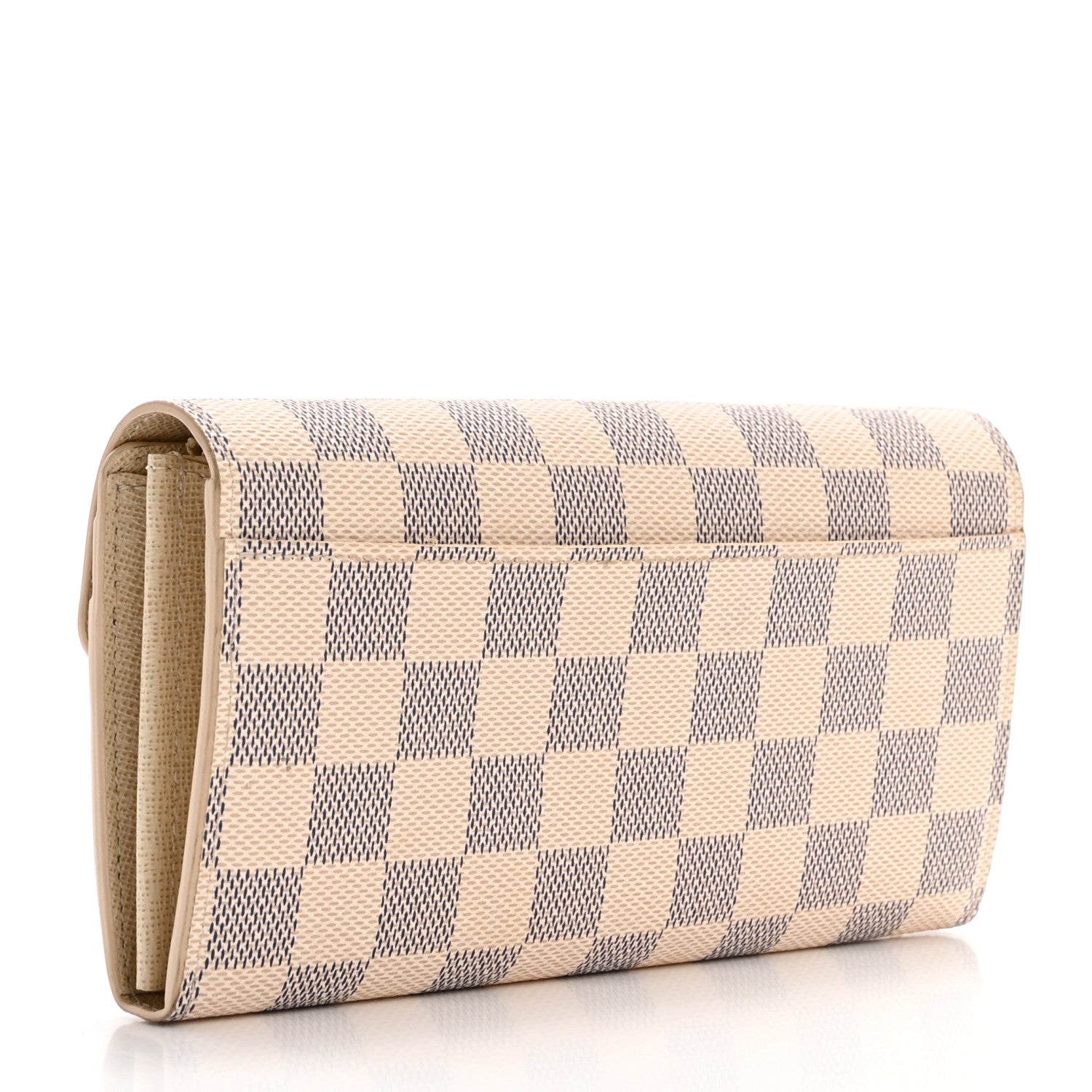 Louis Vuitton Damier Azur Sarah Wallet NM 3 of 9