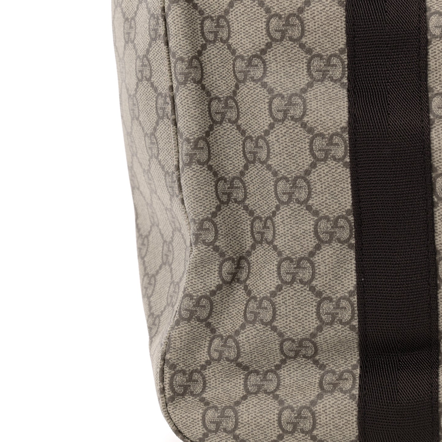 GG Plus Monogram Medium Tote Dark Brown