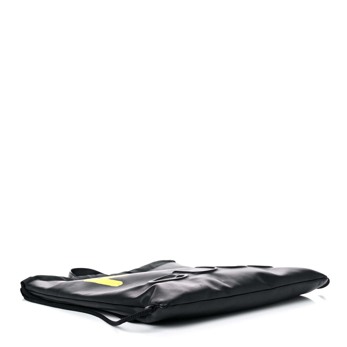 Calfskin Small GucciGhost Drawstring Backpack Black
