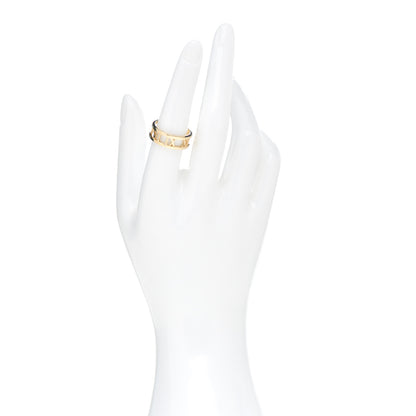 Tiffany 18K Yellow Gold Atlas Open Ring 54 6.75 2 of 4