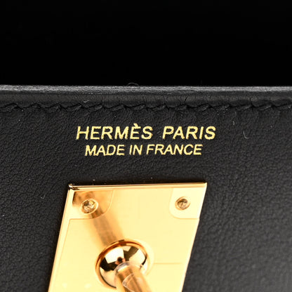 Hermes Swift Kelly Danse II Belt Bag Black 7 of 10