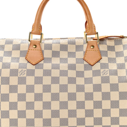 Louis Vuitton Damier Azur Speedy 30 10 of 16