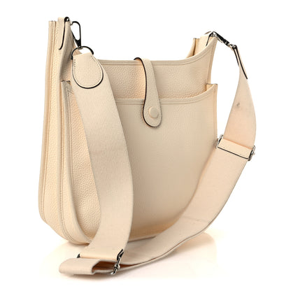 Hermes Taurillon Clemence Evelyne III PM Nata 3 of 12