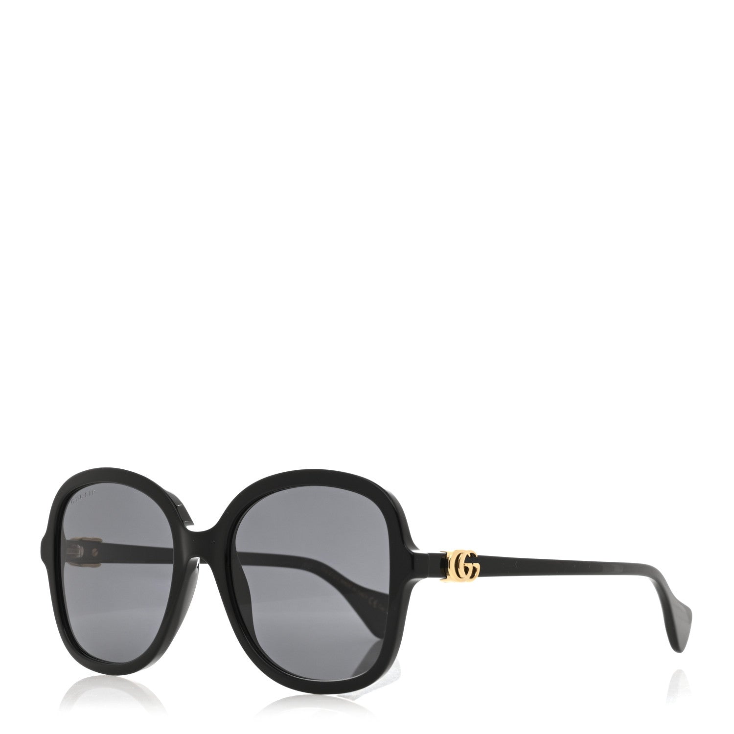 Gucci Acetate Oversized Sunglasses GG1178S Black 1 of 8