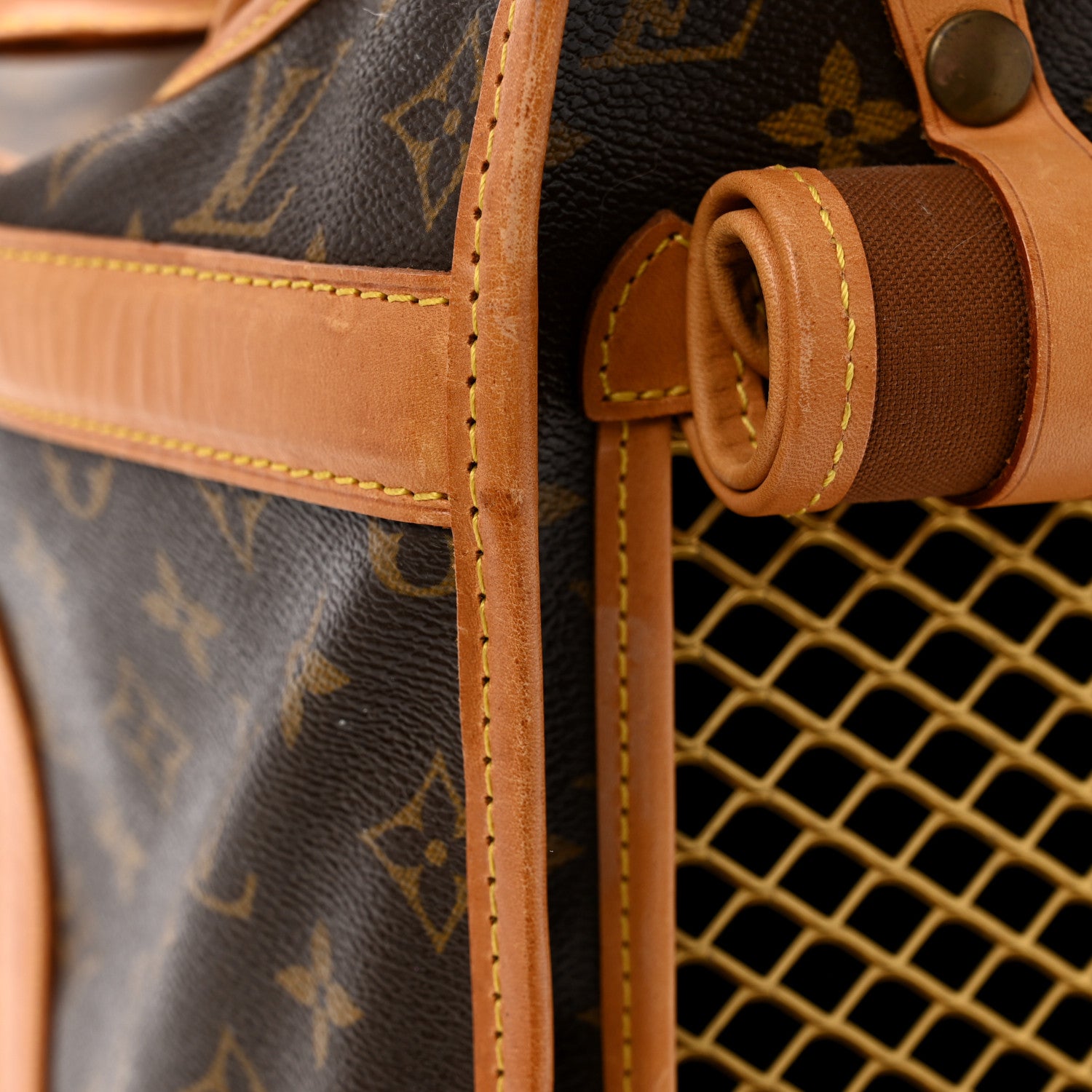 Louis Vuitton Monogram Sac Chien 50 Pet Carrier 11 of 15