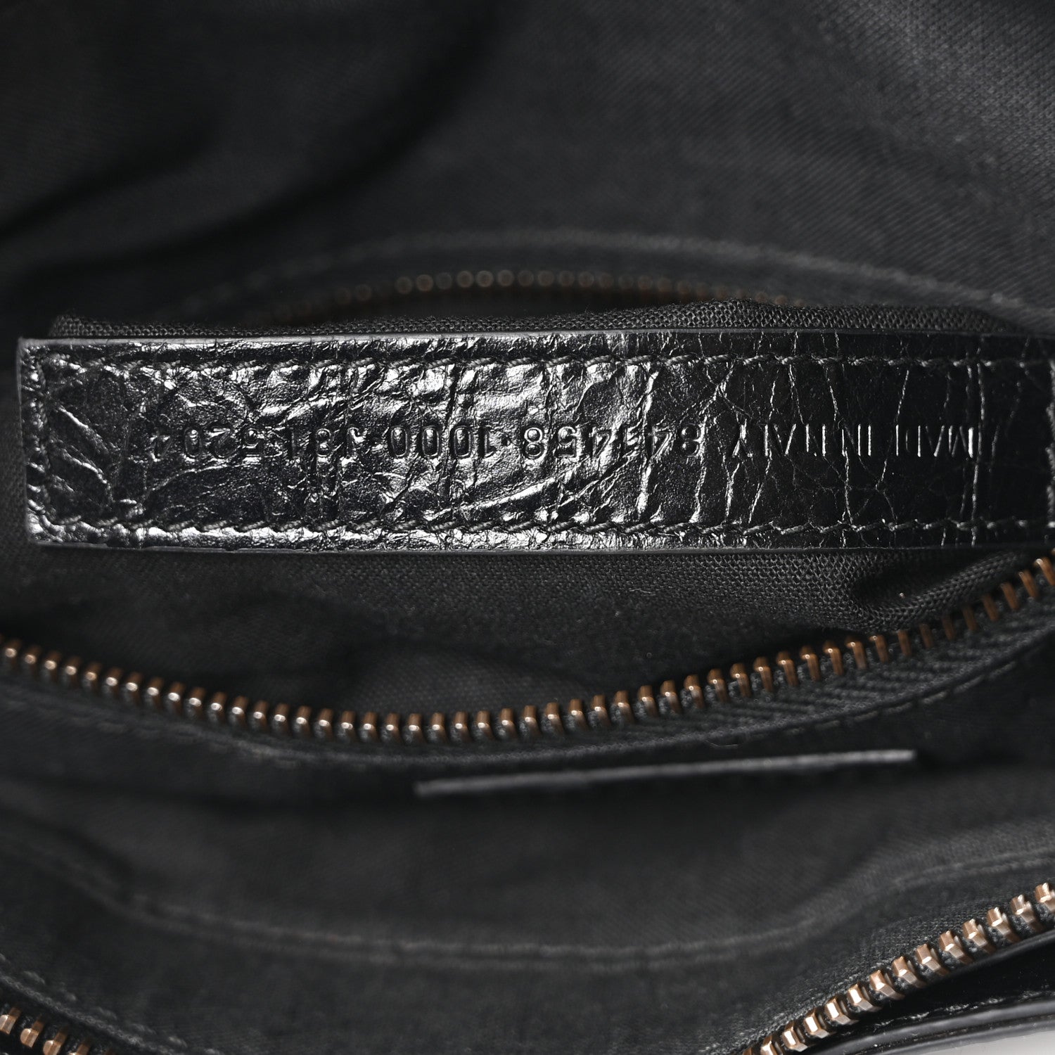 Balenciaga Agneau Arena Classic Hardware Le City First Bag Black 8 of 11