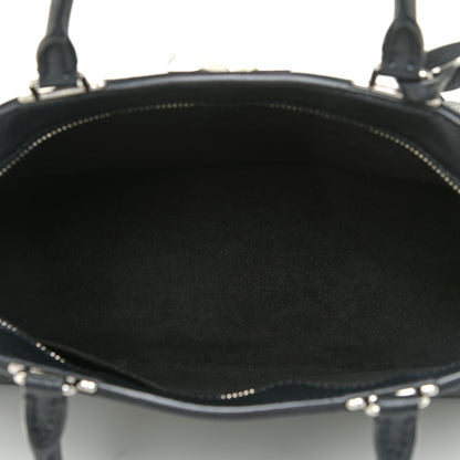 Louis Vuitton Monogram Cuir Plume Very Zipped Tote Black 7 of 12