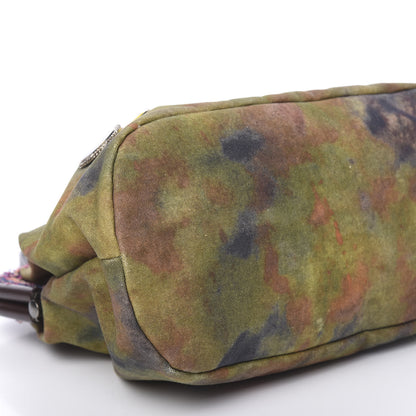 Chanel Washed Toile Graffiti On The Pavements Bowler Khaki Multicolor 9 of 13