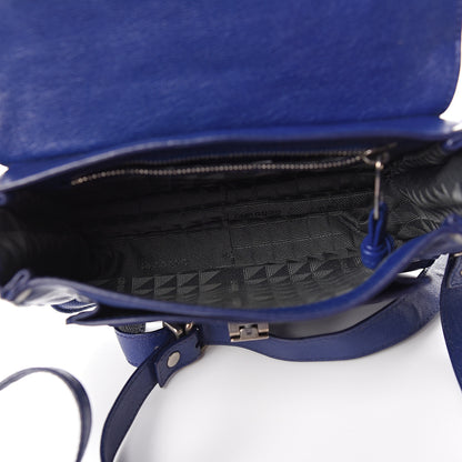 Proenza Schouler Lambskin PS1 Mini Pouch Messenger Cobalt Blue 4 of 11