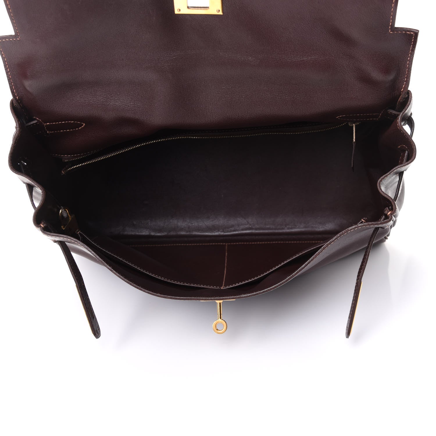 Hermes Gulliver Kelly Retourne 35 Havane 6 of 10