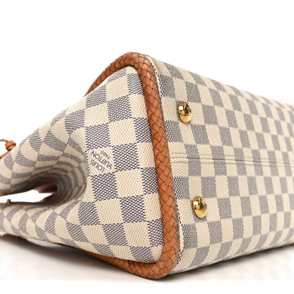 Louis Vuitton Damier Azur Propriano Rose Ballerine 9 of 10