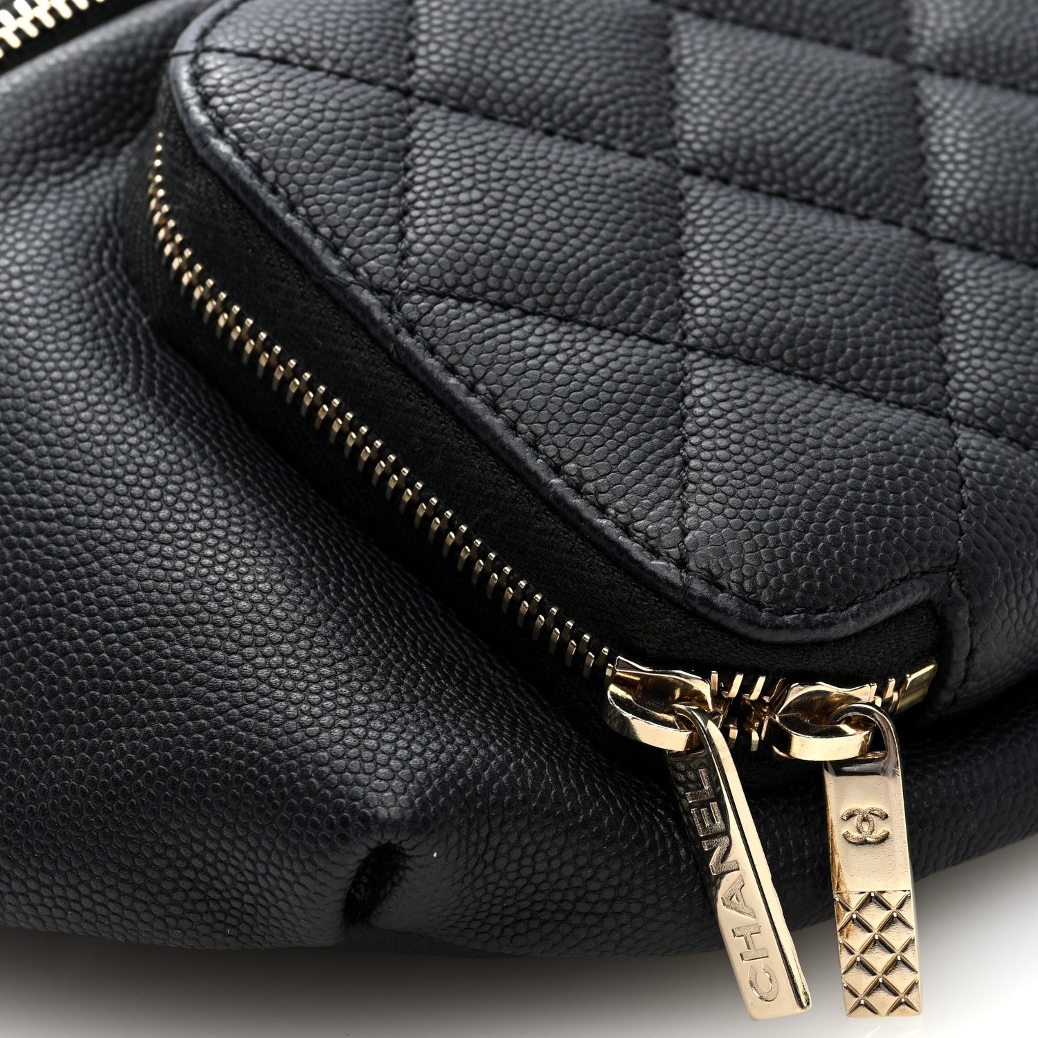 Chanel Caviar Quilted Business Affinity Waist Belt Bag Black 9 of 10