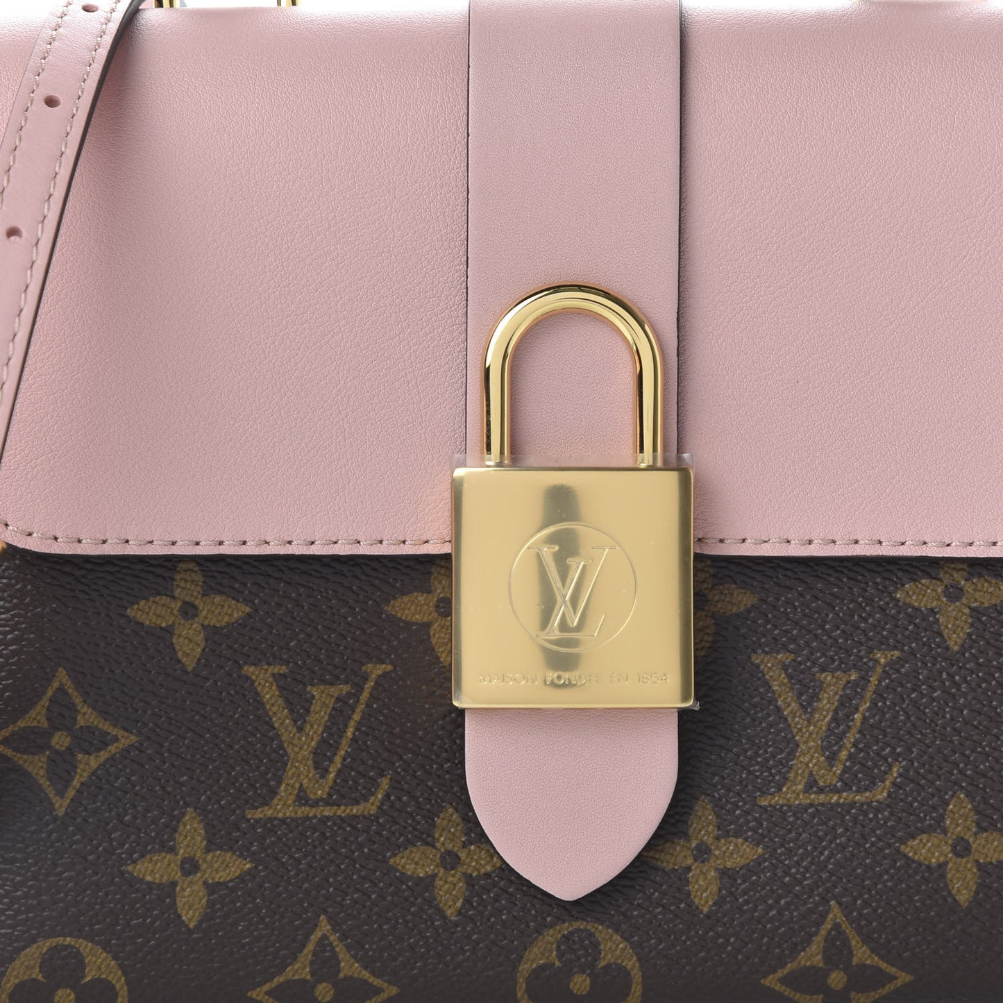 Monogram Locky BB Rose Poudre