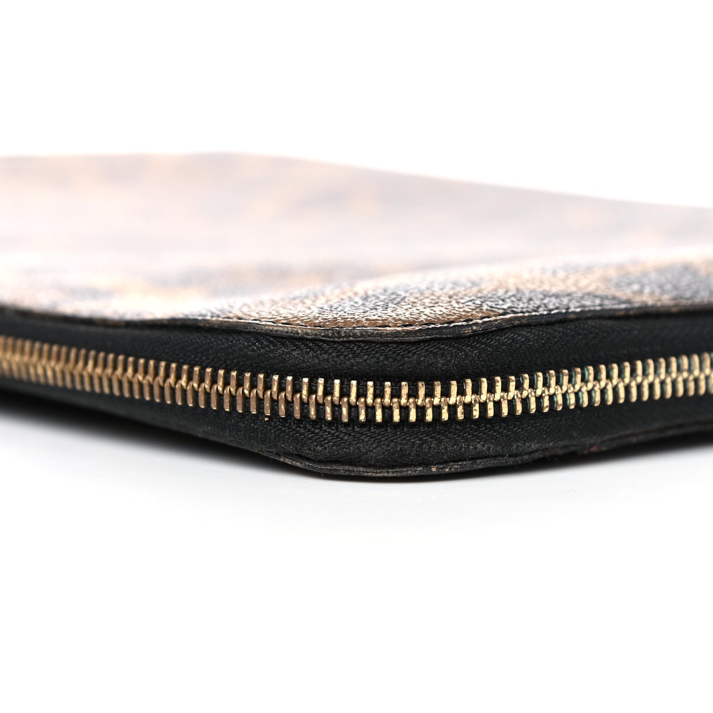Calfskin Leopard Pouch Multicolor