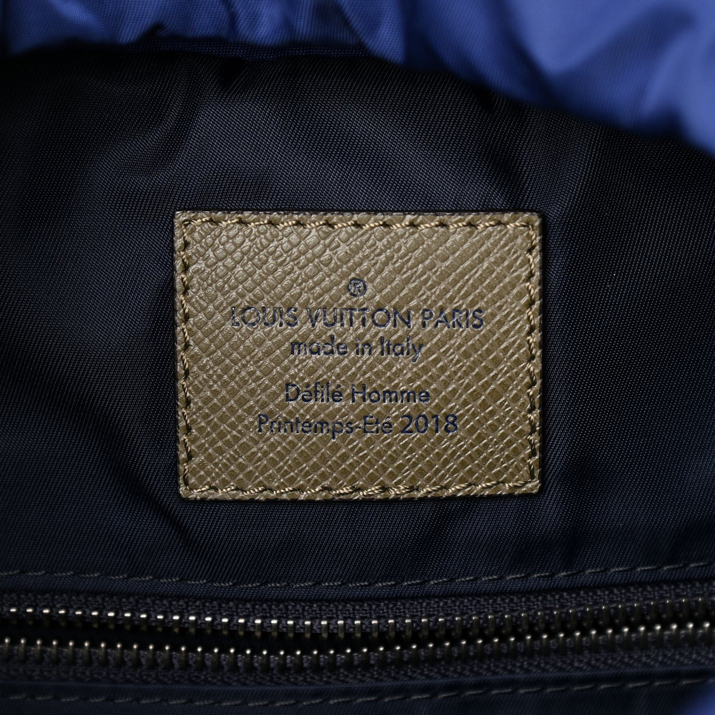 Monogram Taiga Eclipse Outdoor Pacific Backpack Cobalt