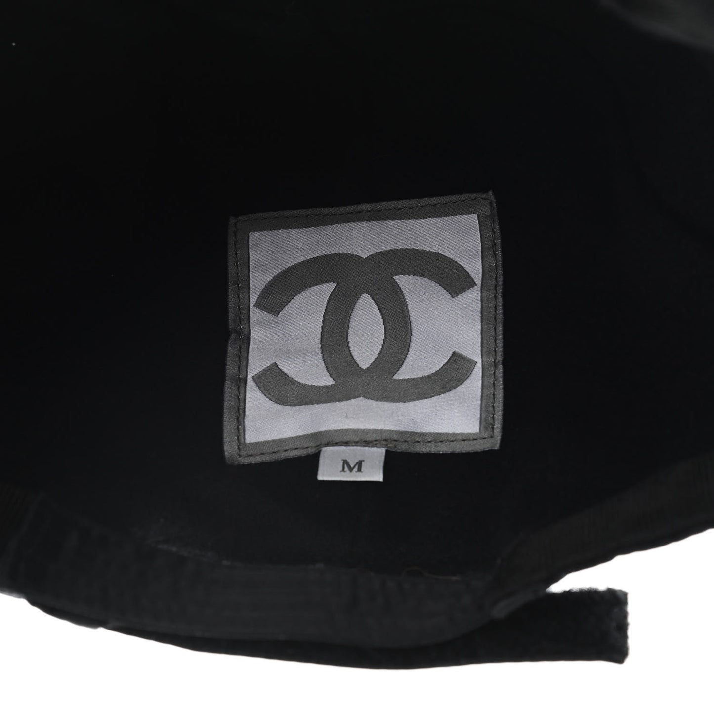 Nylon Quilted Cap Hat M Black