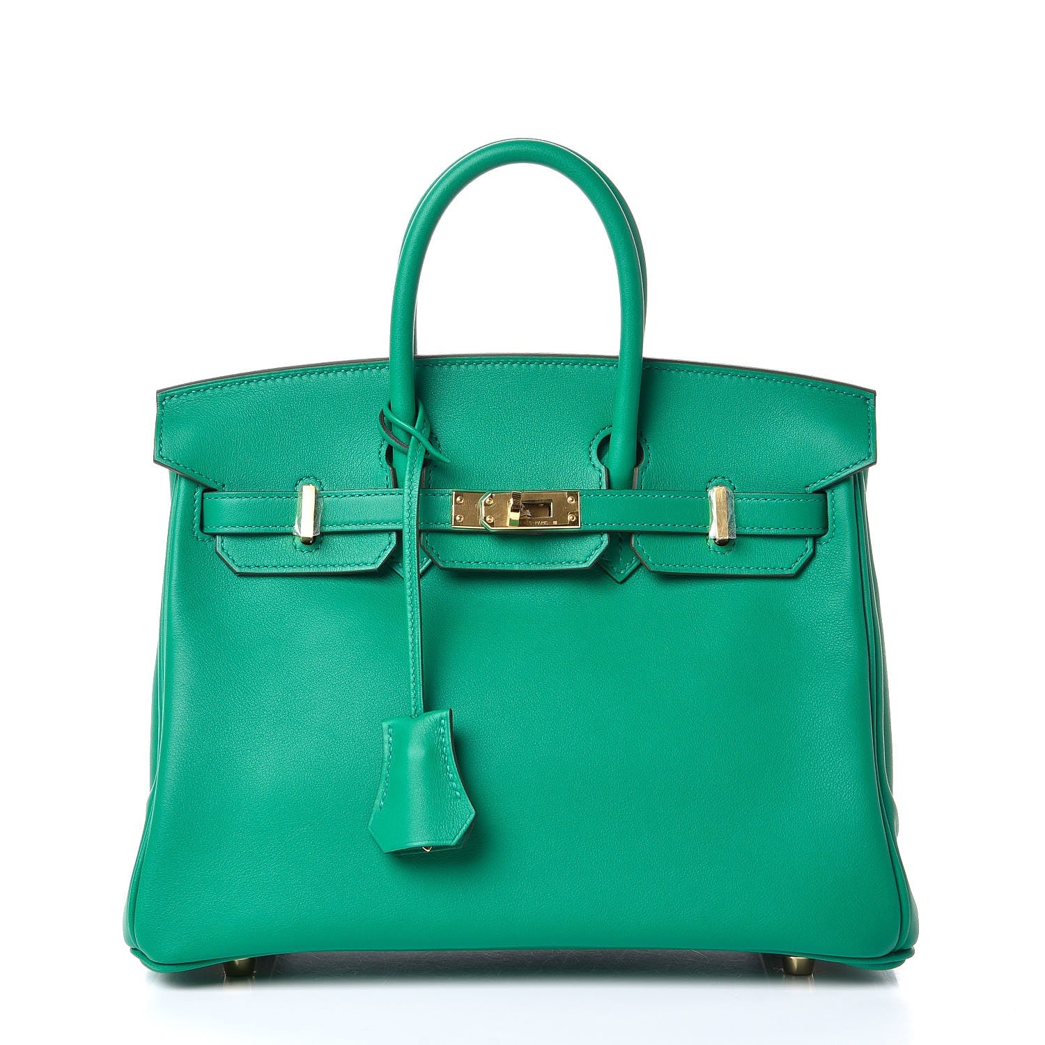 Hermes Swift Birkin 25 Vert Vertigo 1 of 7