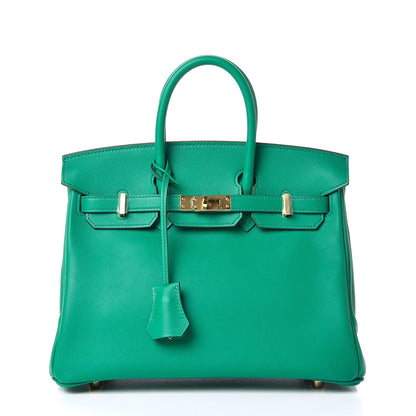 Hermes Swift Birkin 25 Vert Vertigo 1 of 7
