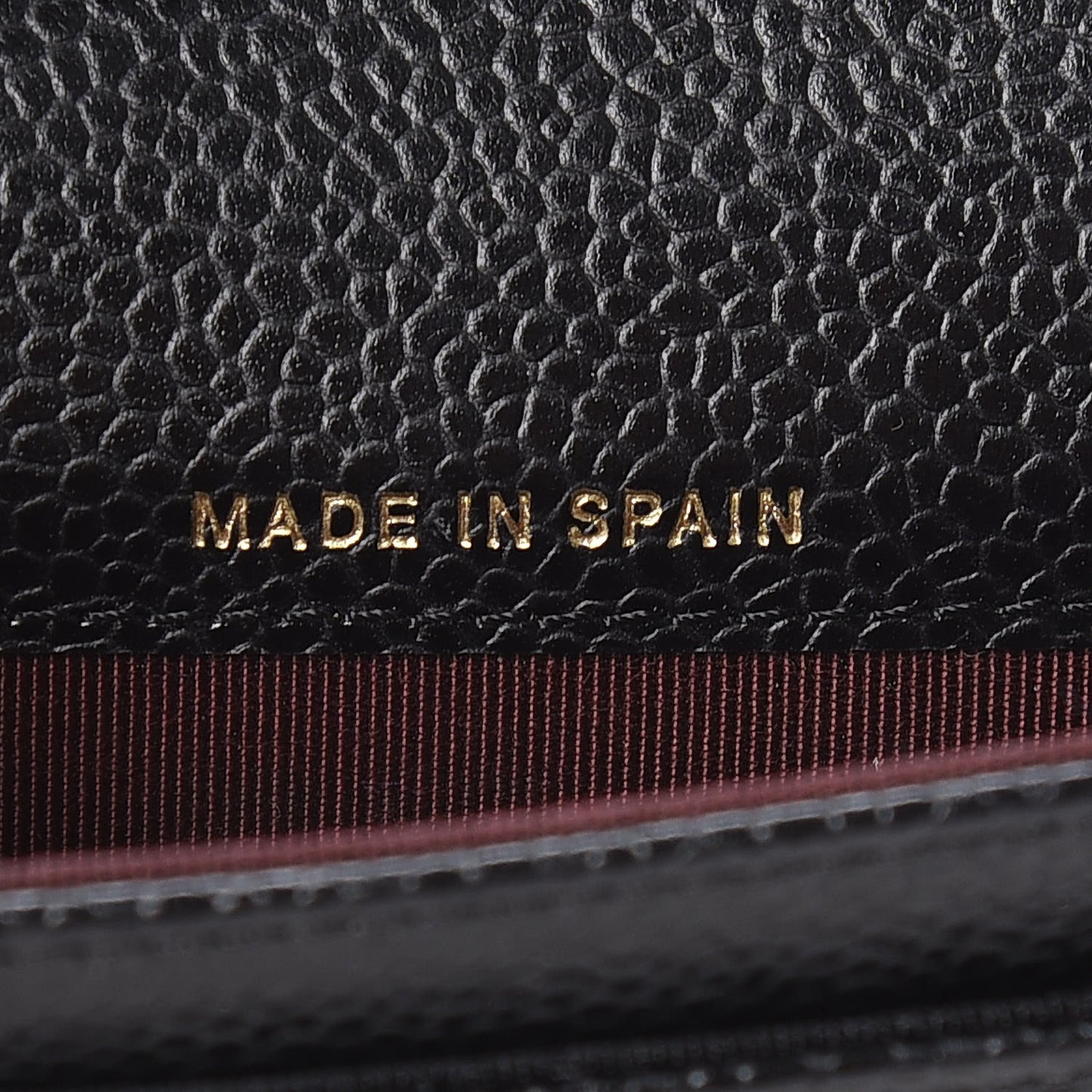 Caviar Quilted Flap Card Holder Black