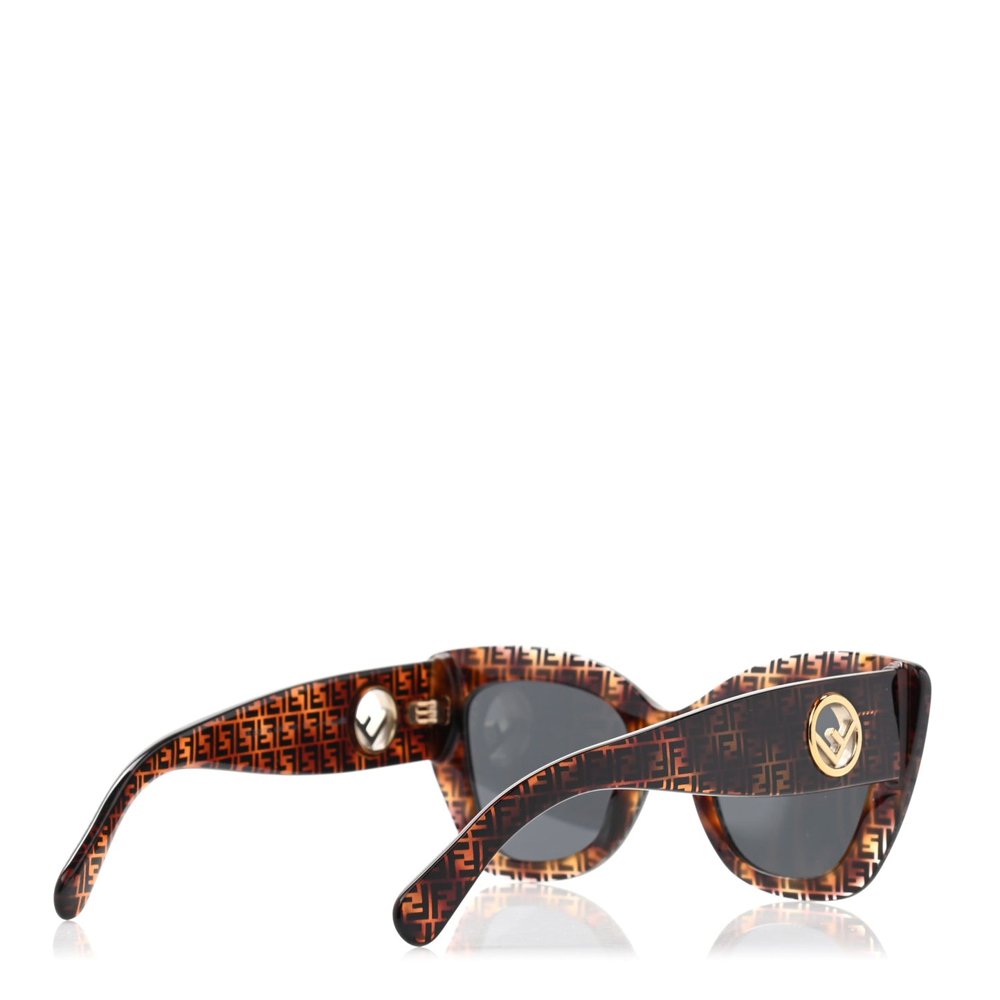 Acetate F is Fendi FF 51mm Cat Eye Sunglasses 0327/S Tortoise Camouflage