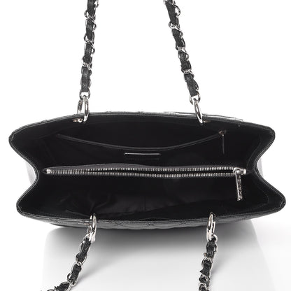 Chanel Caviar Quilted Grand Shopping Tote GST Black 5 of 12