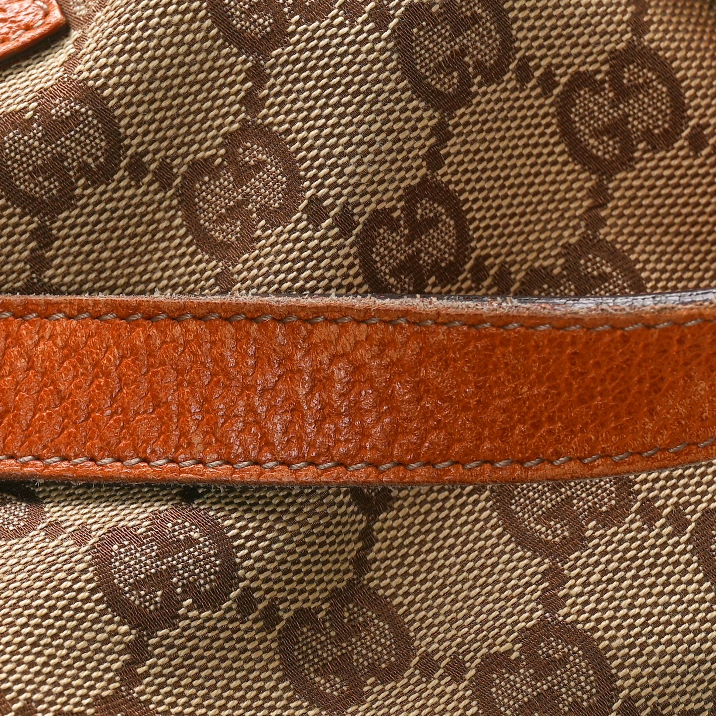 Monogram Large Abbey Tote Orange