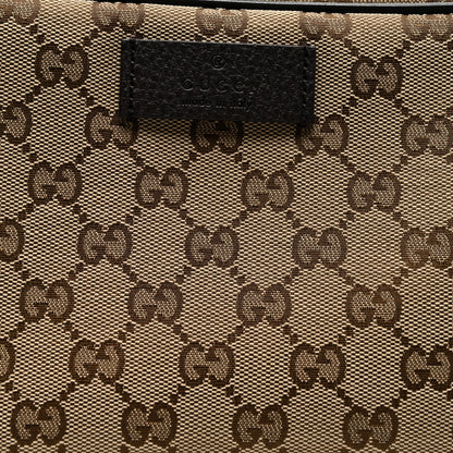 Gucci Monogram Belt Bag Dark Brown 8 of 10