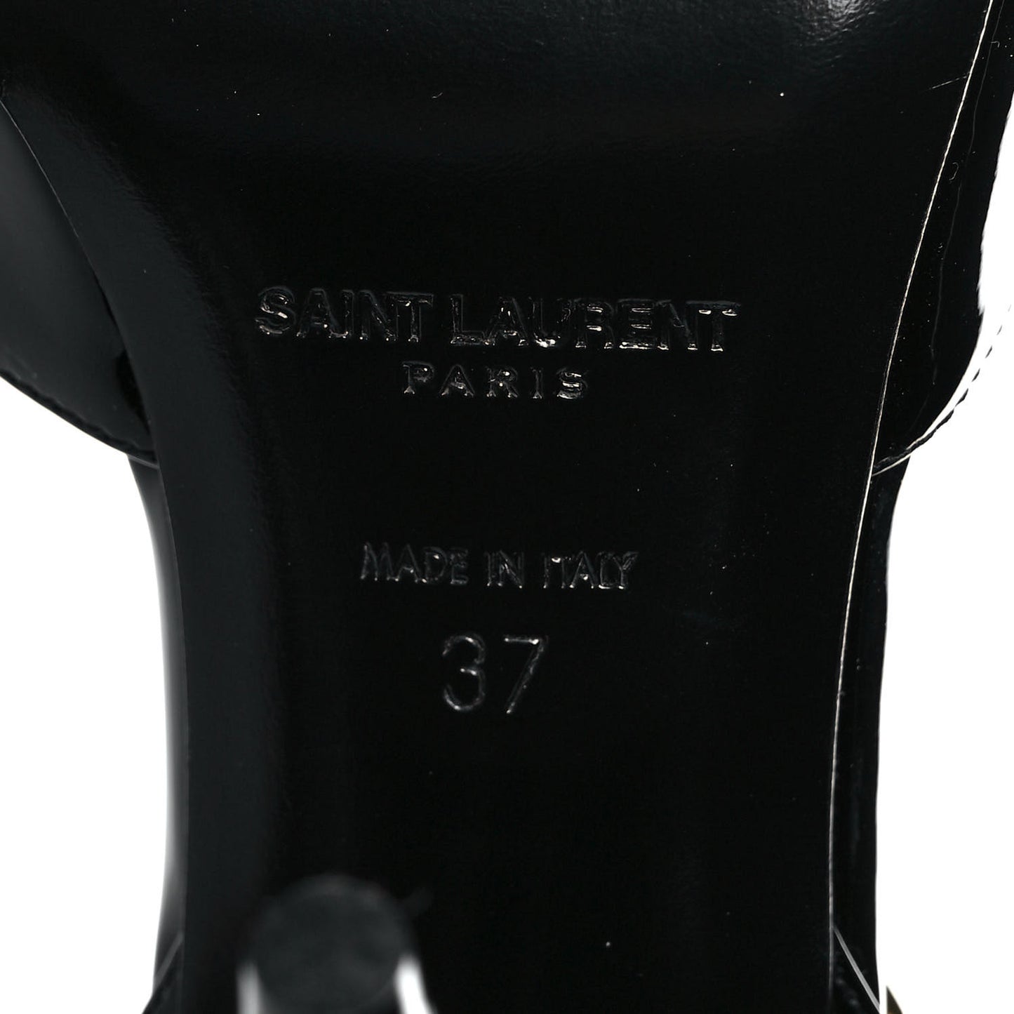 Patent Venus Chain 95 Pumps 37 Black