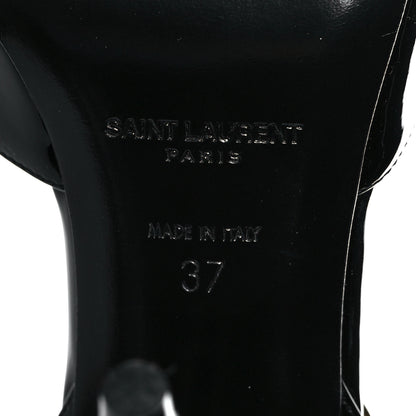 Saint Laurent Patent Venus Chain 95 Pumps 37 Black 6 of 8