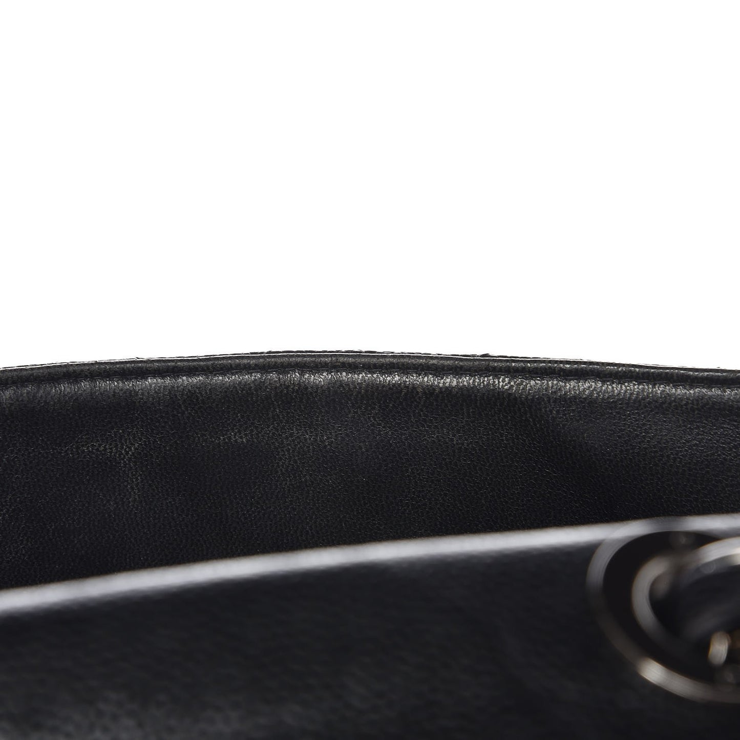 Caviar Quilted Jumbo Single Flap Black