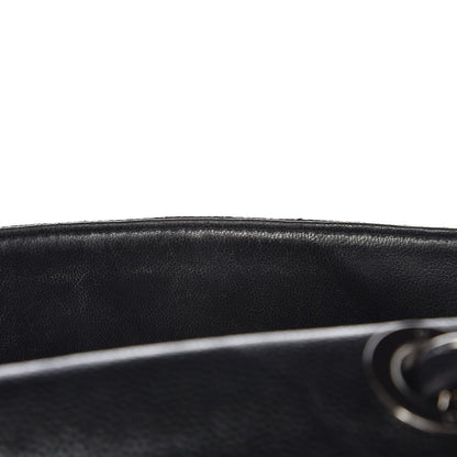 Chanel Caviar Quilted Jumbo Single Flap Black 16 of 17