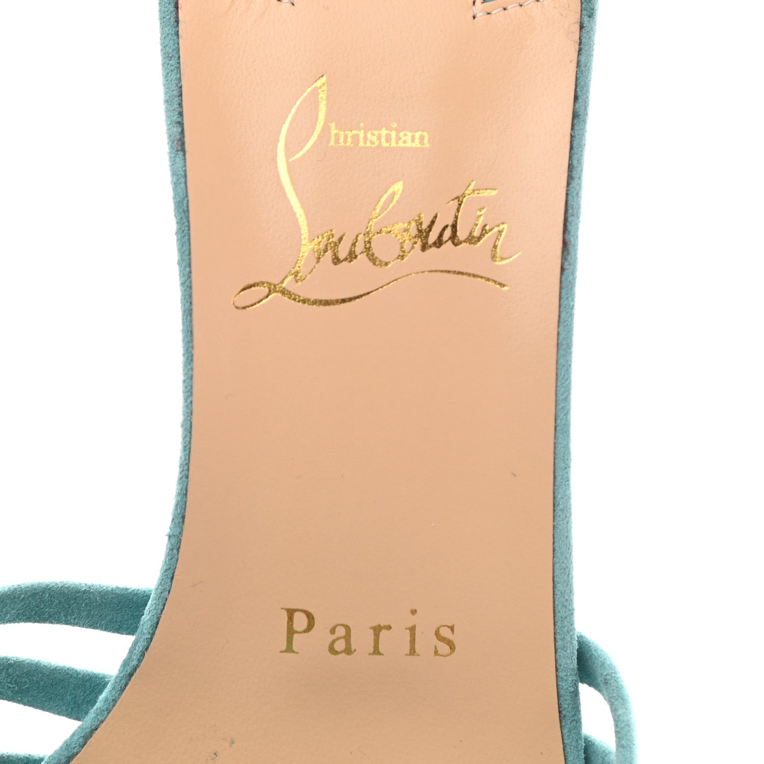 Christian Louboutin Suede Belbrossa 55 Mules 37 Noumea 7 of 7