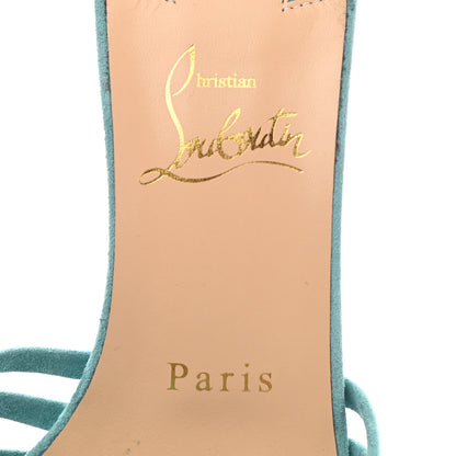Christian Louboutin Suede Belbrossa 55 Mules 37 Noumea 7 of 7