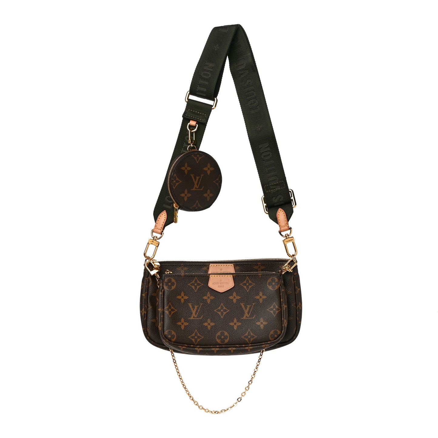Monogram Multi Pochette Accessories Kaki