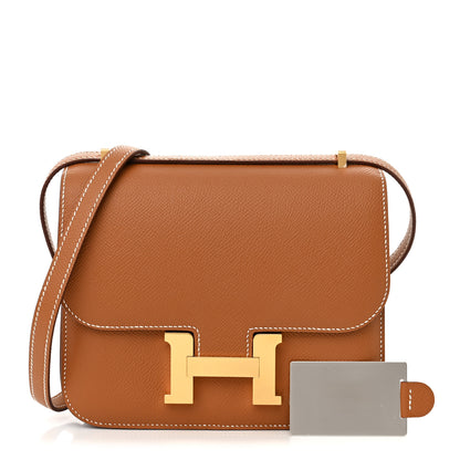 Hermes Epsom Constance 18 Gold 1 of 13