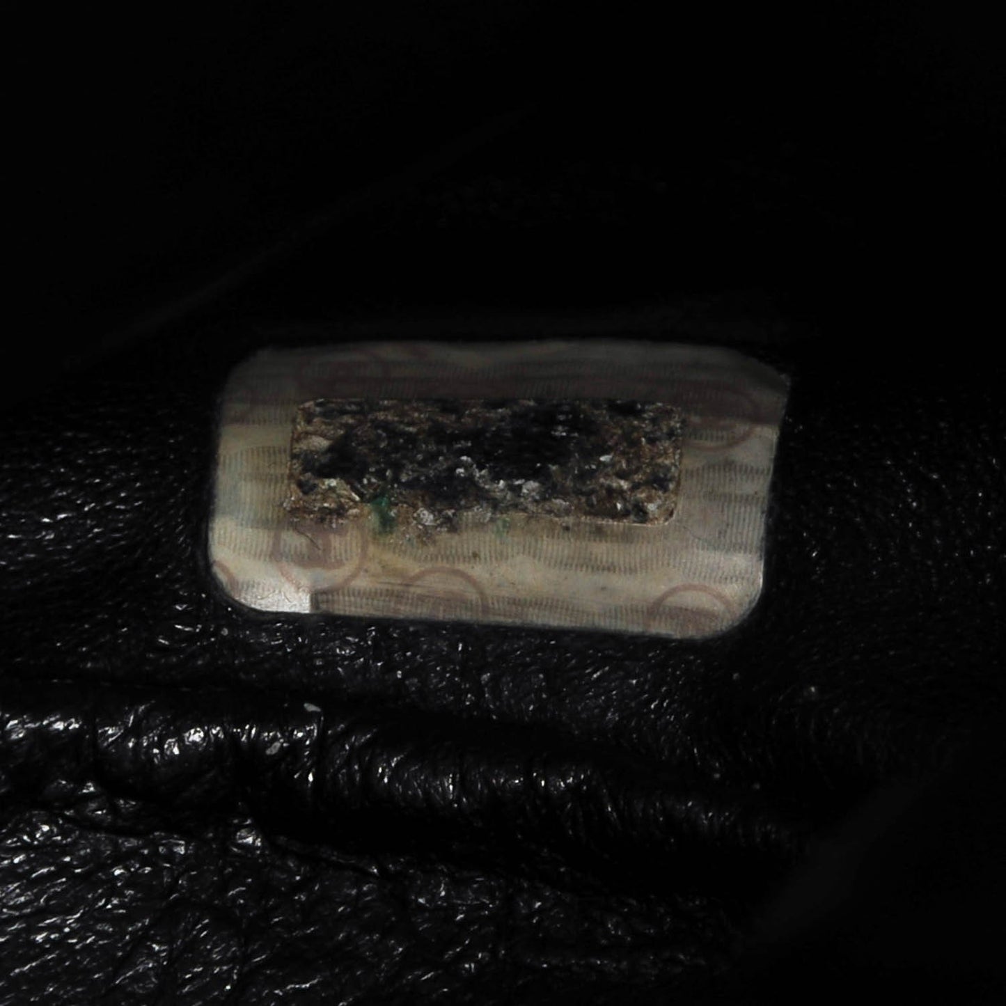 Lambskin Quilted Backpack Black