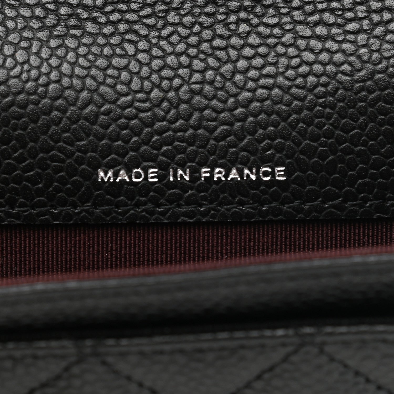 Chanel Caviar Quilted Flap Card Holder Wallet Black 7 of 9