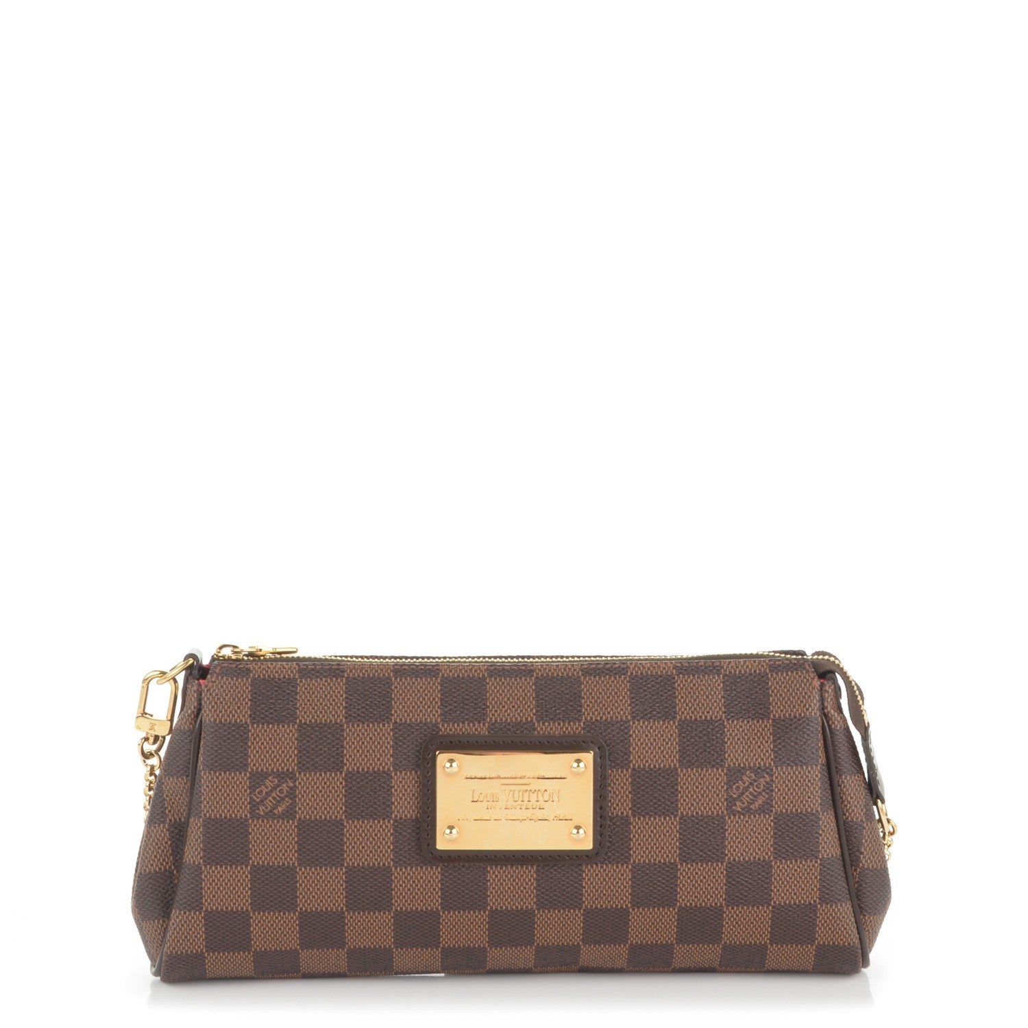 Louis Vuitton Damier Ebene Eva Clutch 1 of 7