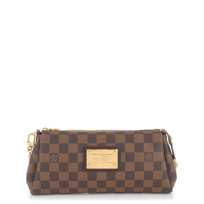 Louis Vuitton Damier Ebene Eva Clutch 1 of 7