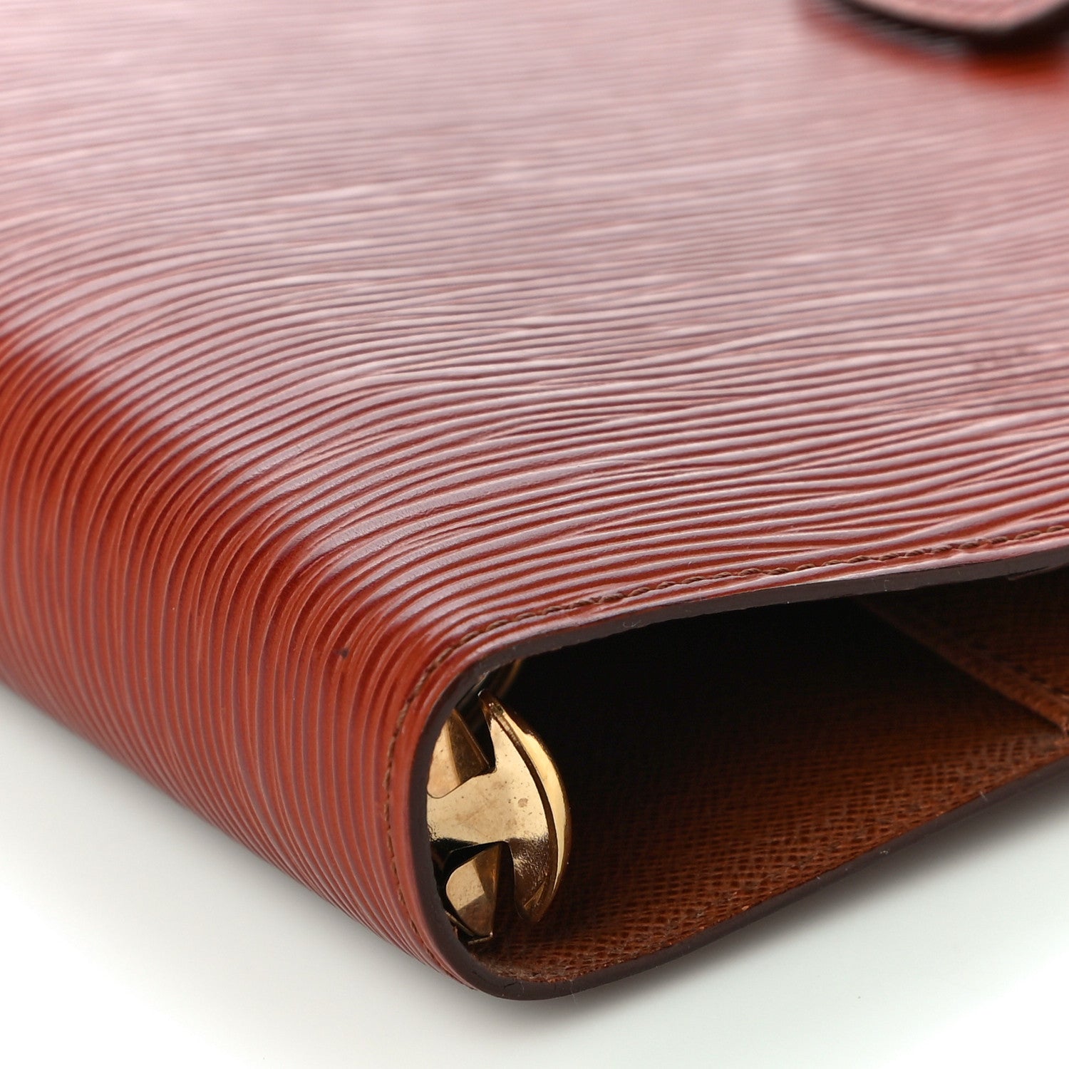 Louis Vuitton Epi Large Ring Agenda Cover Fawn 8 of 12