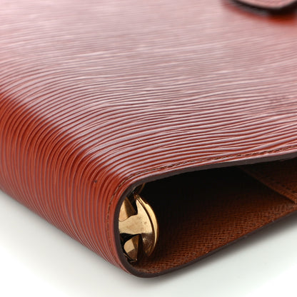 Louis Vuitton Epi Large Ring Agenda Cover Fawn 8 of 12