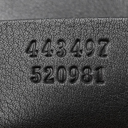 Gucci Calfskin Matelasse Studded Small Pearly GG Marmont Shoulder Bag Black 7 of 13