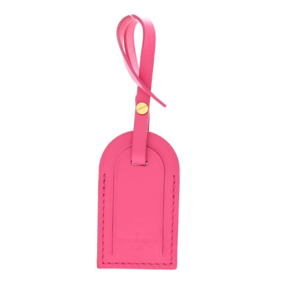 Louis Vuitton Calfskin Lorette Luggage Tag Hot Pink 1 of 3