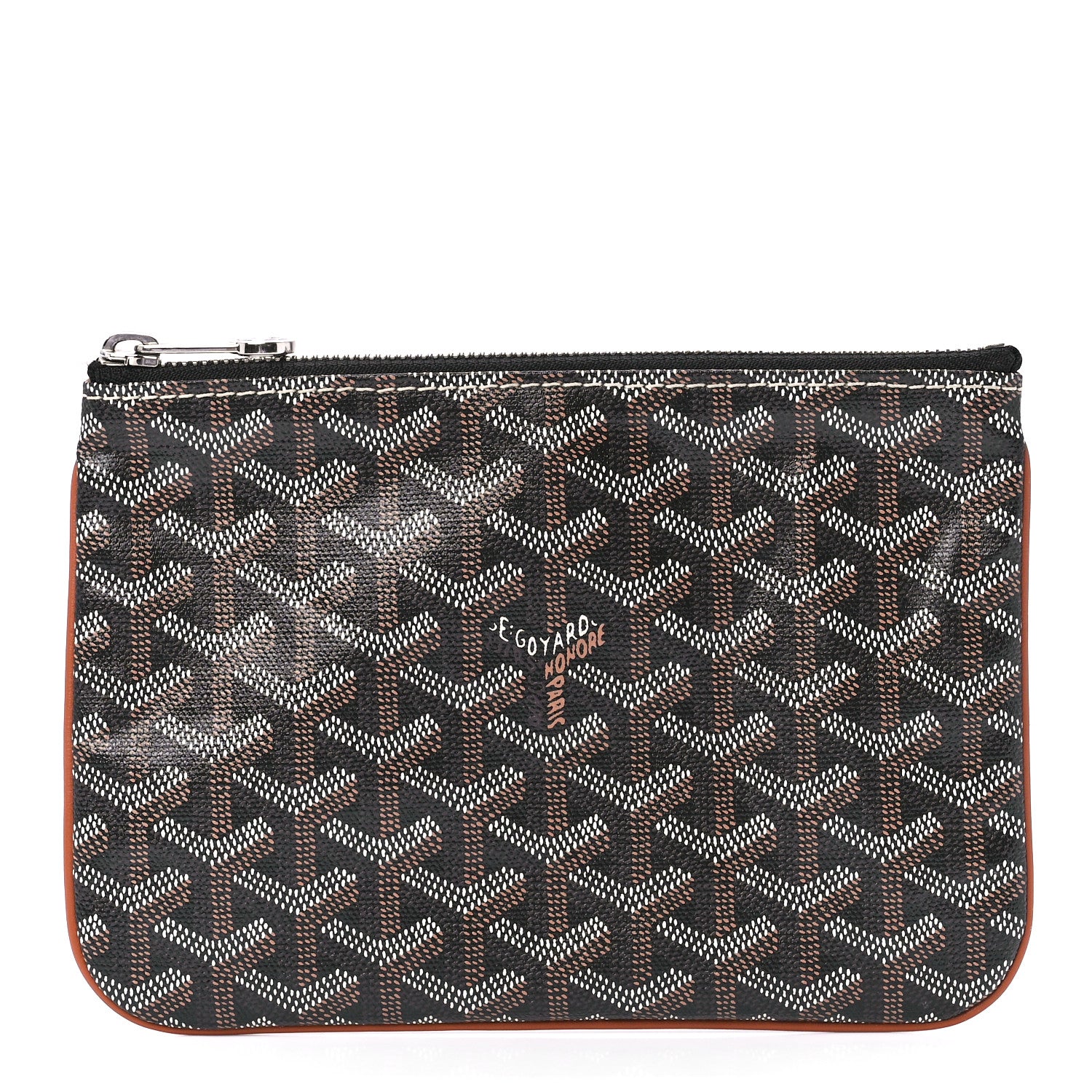 Goyard Goyardine Senat Pochette PM Black Gold 1 of 11