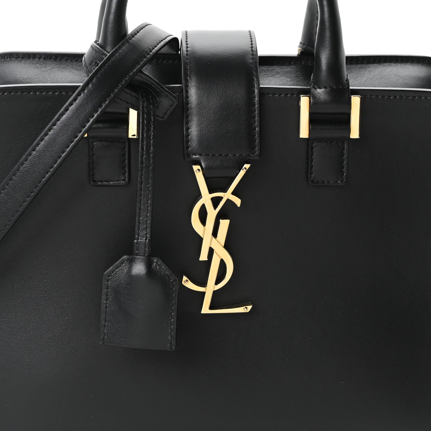Calfskin Monogram Baby Downtown Cabas Black