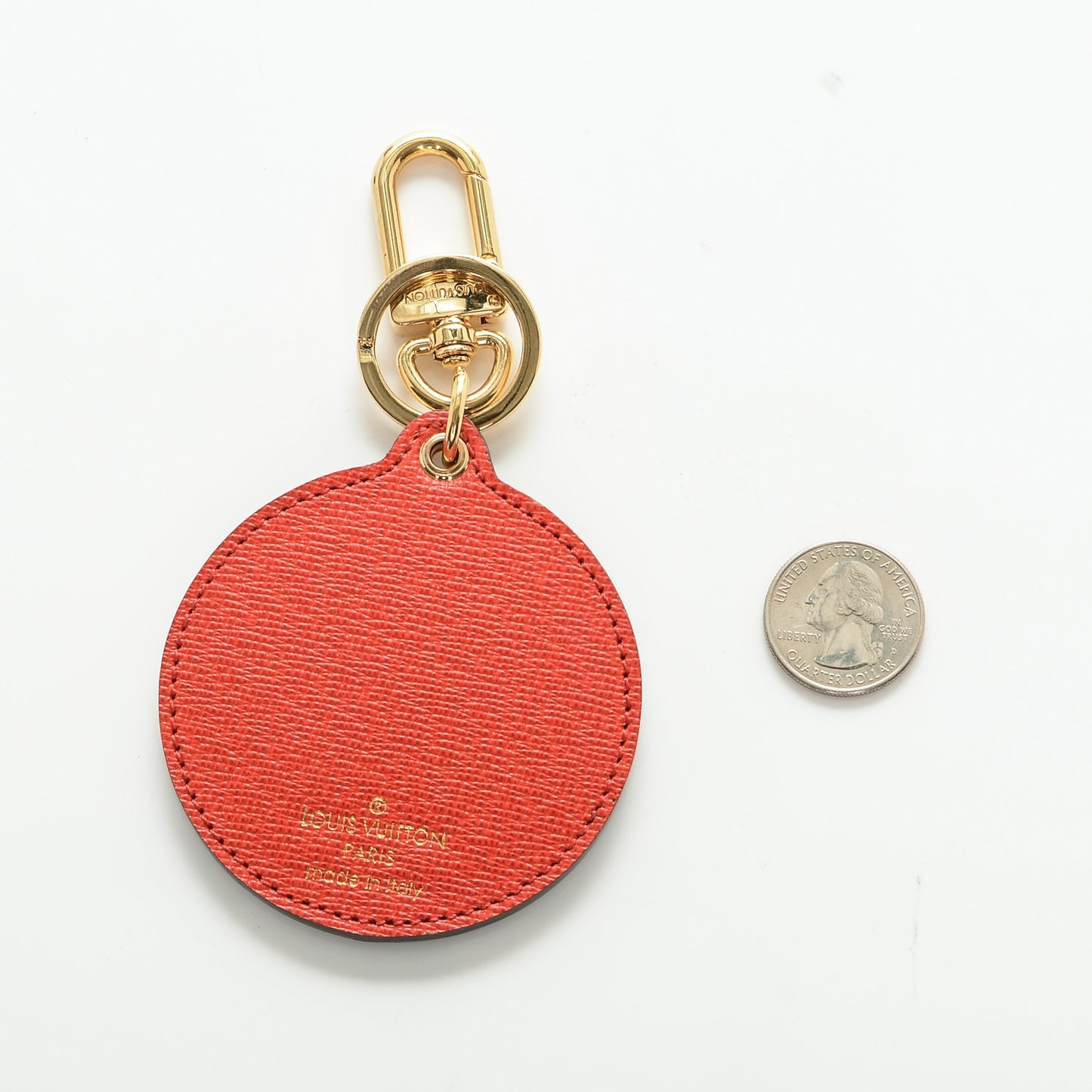 Monogram Illustre Multi V Bag Charm Key Ring