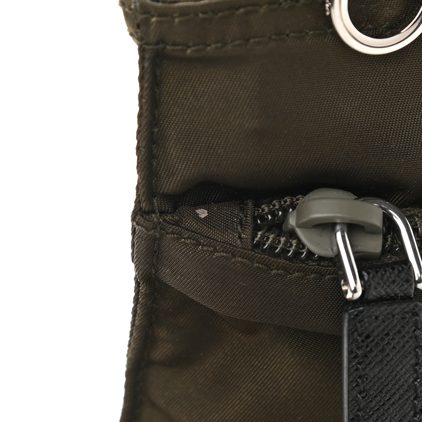 Nylon Vela Sport Flat Messenger Bag Bruciato