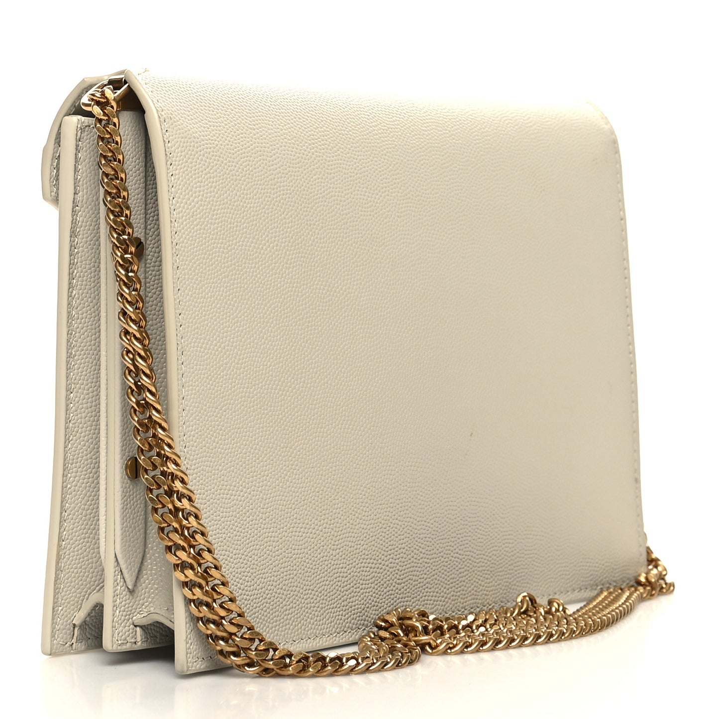 Grain De Poudre Monogram Cassandra Clasp Bag Crema Soft