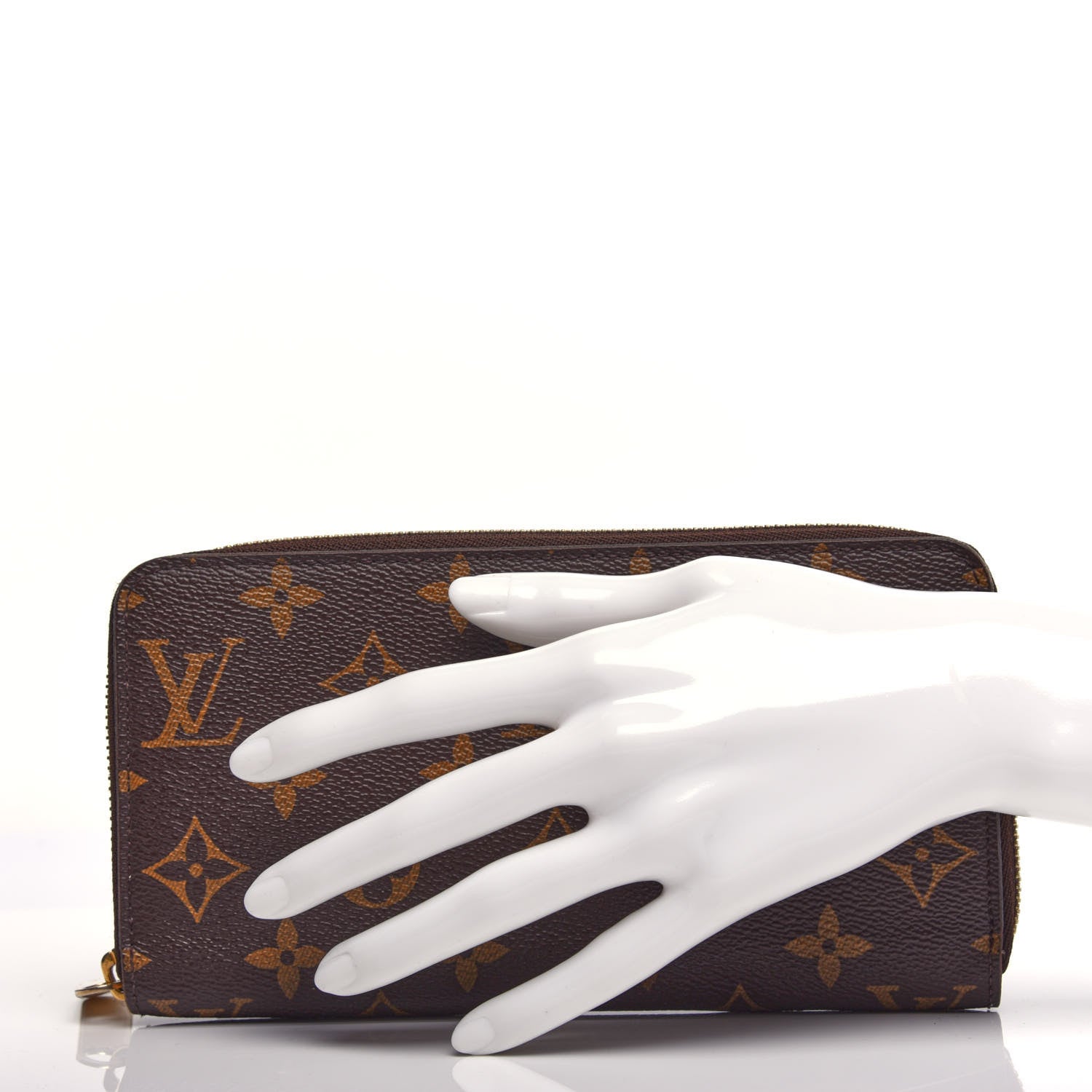 Louis Vuitton Monogram Zippy Wallet Coquelicot 2 of 10