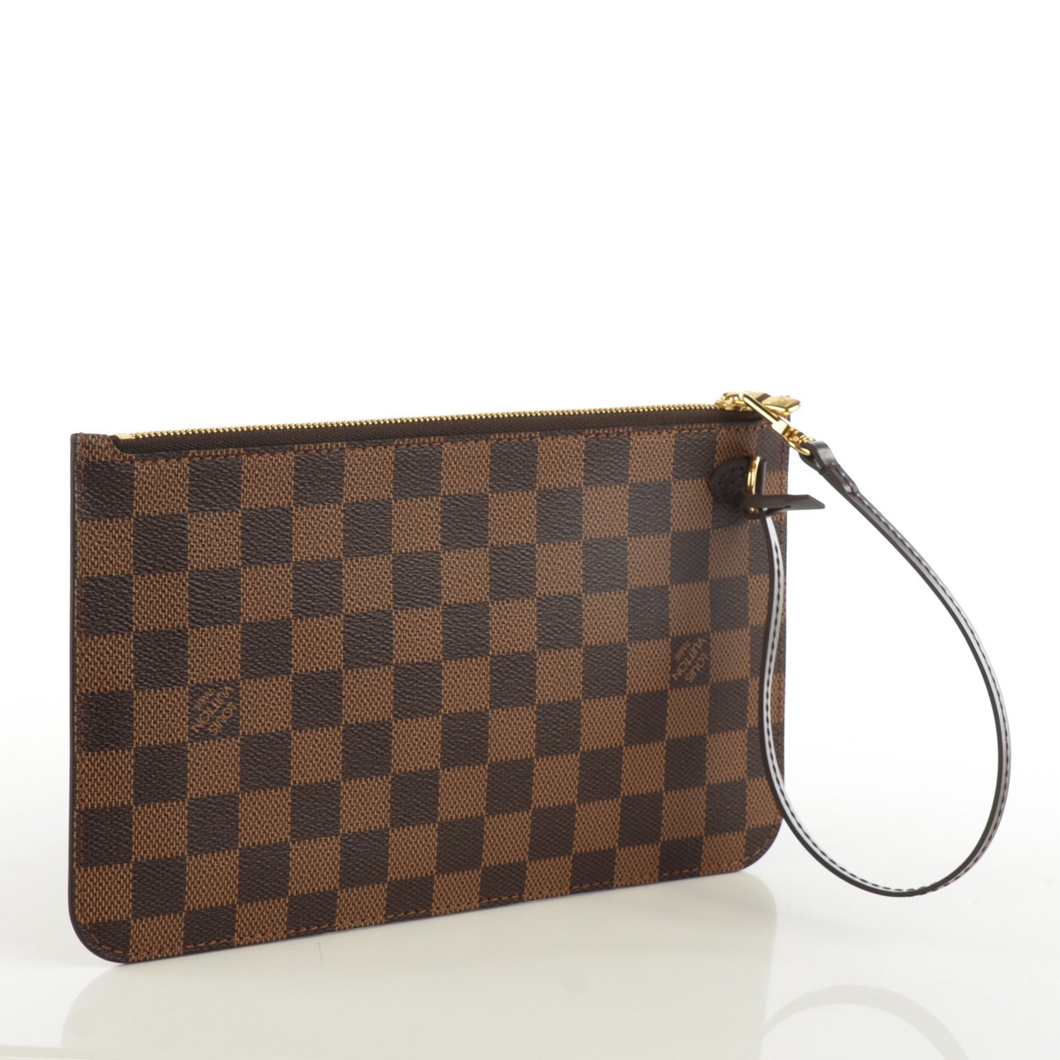 Louis Vuitton Damier Ebene Neverfull MM GM Pochette 3 of 8